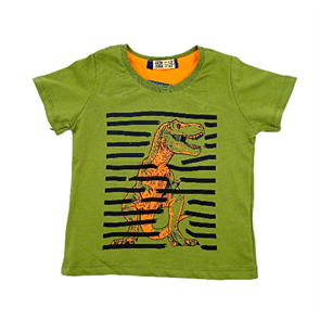 Детская футболка для мальчиков 2-7 лет принт Динозавр