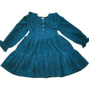 Детское платье микровельвет 98-116